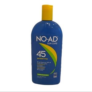 NO-AD Sun Care 45 Paraben Free 16 Fl Oz